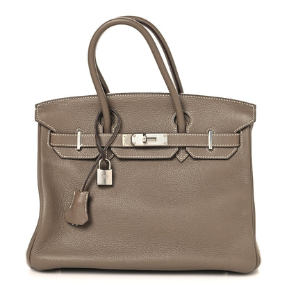 Hermes Togo Birkin 30 Etoupe 1 of 12