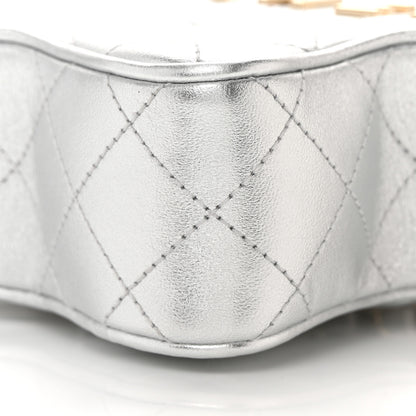 Chanel Metallic Lambskin Walk Of Fame Bag Silver 9 of 12