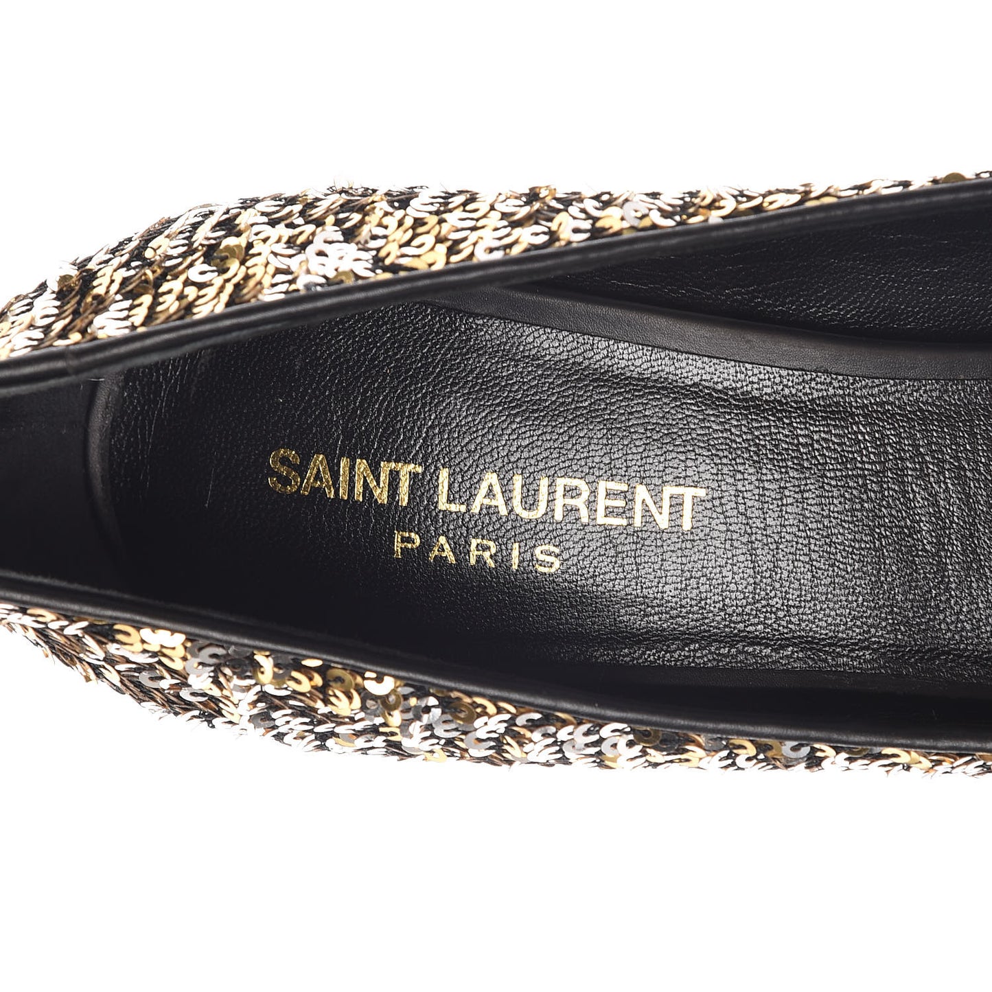 Sequin Paris 80 Pumps 39 Gold Silver