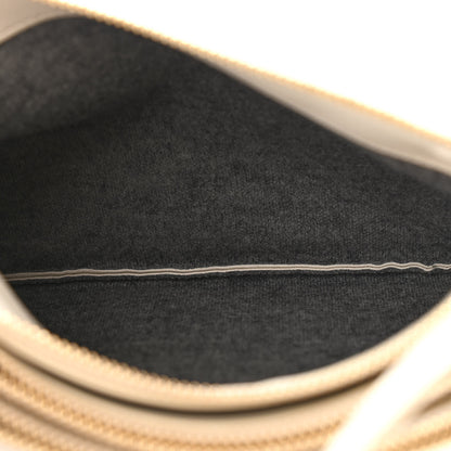 Celine Lambskin Small Trio Crossbody Bag White 4 of 13