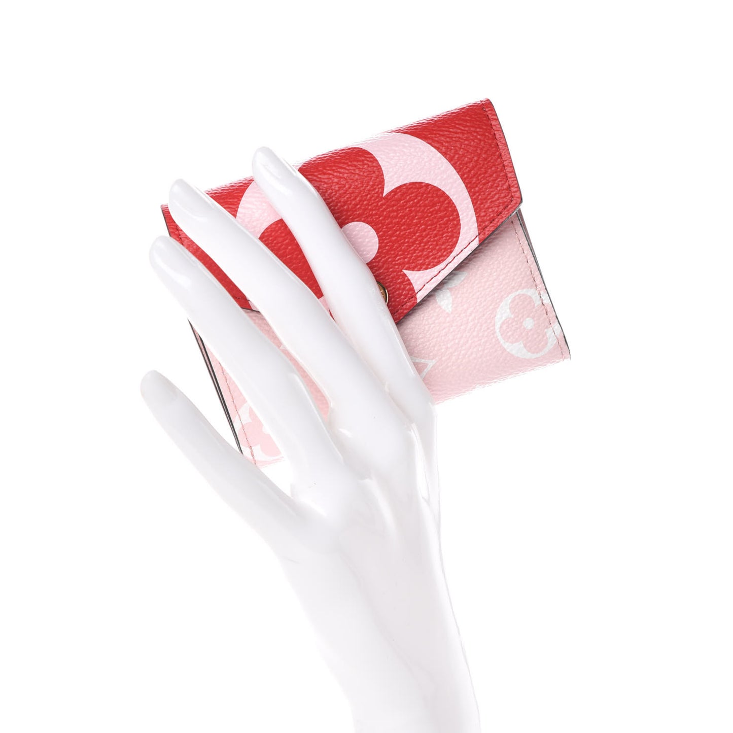 Monogram Giant Zoe Wallet Rouge Rose