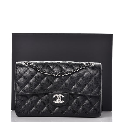 Chanel Caviar Quilted Small Double Flap Black 9 of 9
