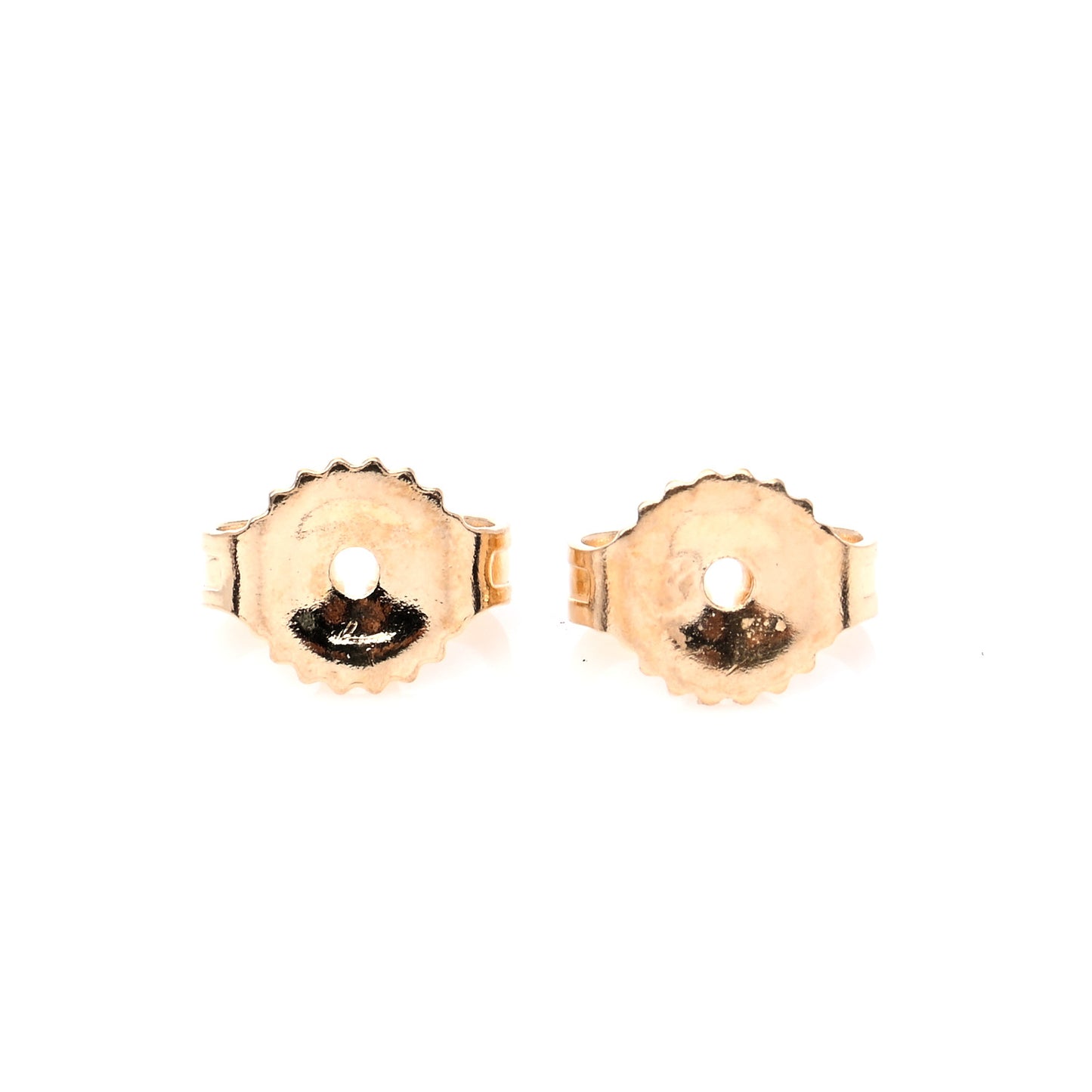 18K Yellow Gold Diamond Akoya Pearl 7-7.5mm Stud Earrings