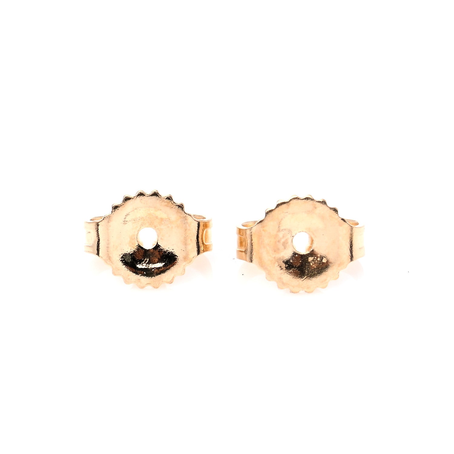Mikimoto 18K Yellow Gold Diamond Akoya Pearl 7-7.5mm Stud Earrings 6 of 8