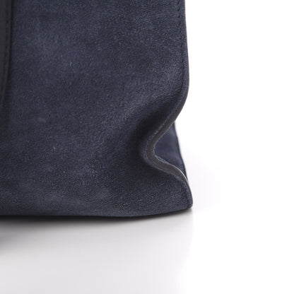 Jimmy Choo Suede Riley Tote Navy 14 of 16