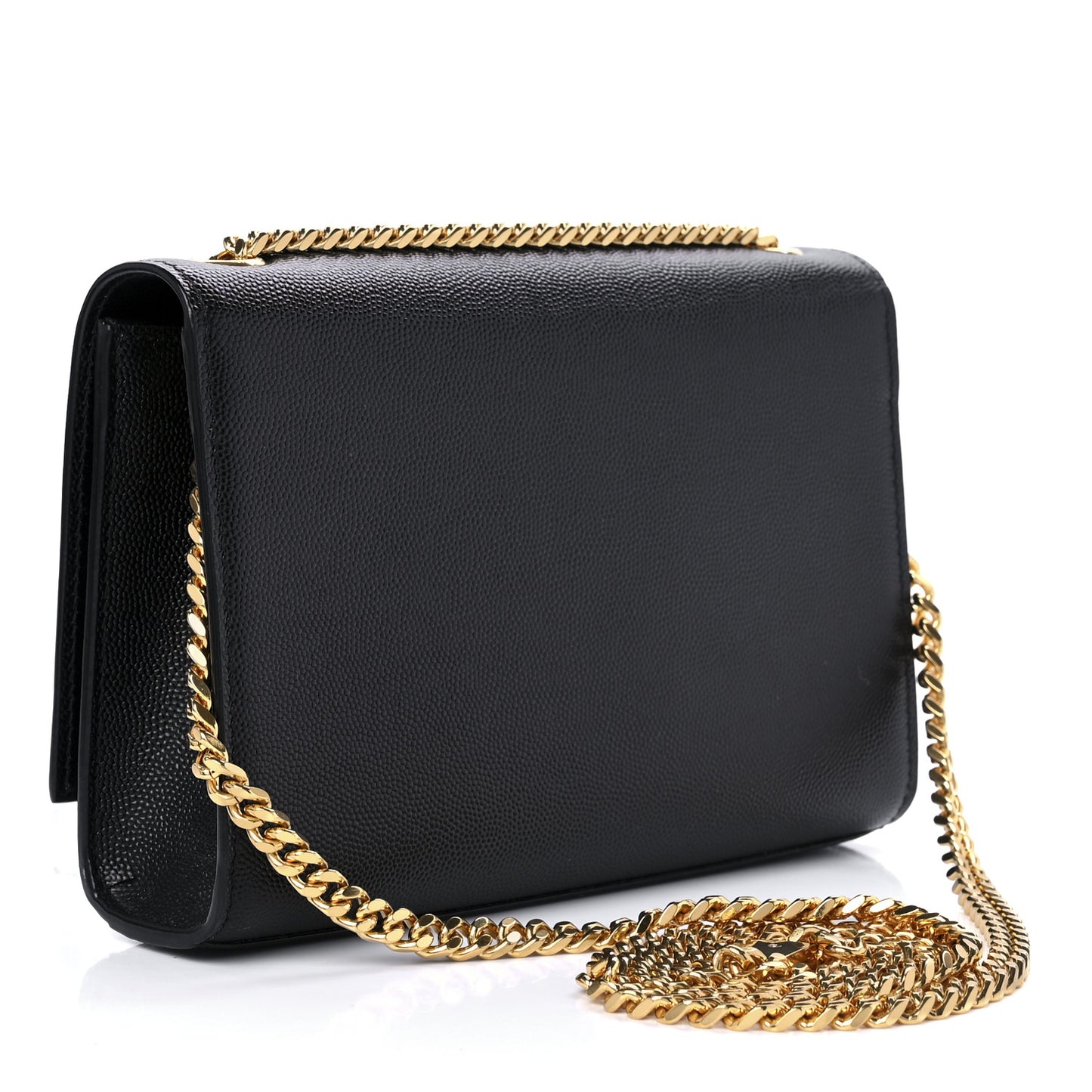 Grain De Poudre Small Monogram Kate Satchel Black
