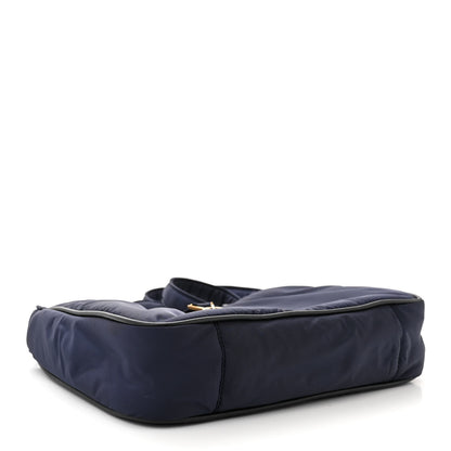 Saint Laurent Econyl Nylon Le 5 A 7 Hobo Navy 4 of 12