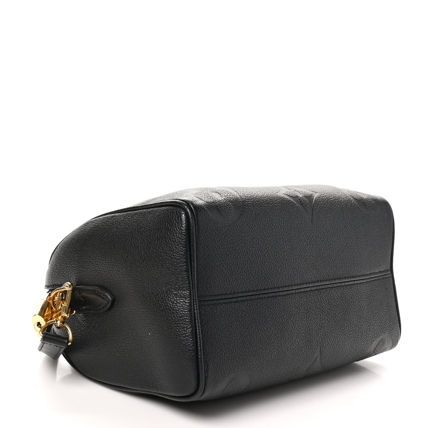 Louis Vuitton Empreinte Monogram Giant Speedy Bandouliere 25 Black 4 of 9