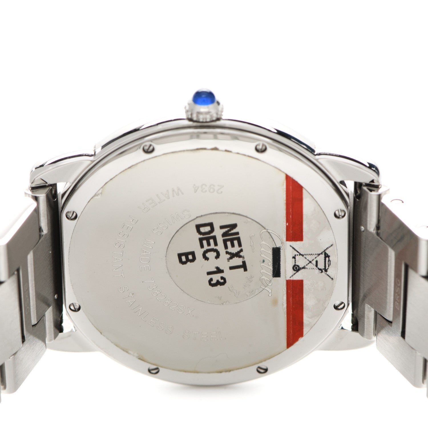 Cartier Stainless Steel 36mm Ronde Solo Quartz Watch 4 of 5