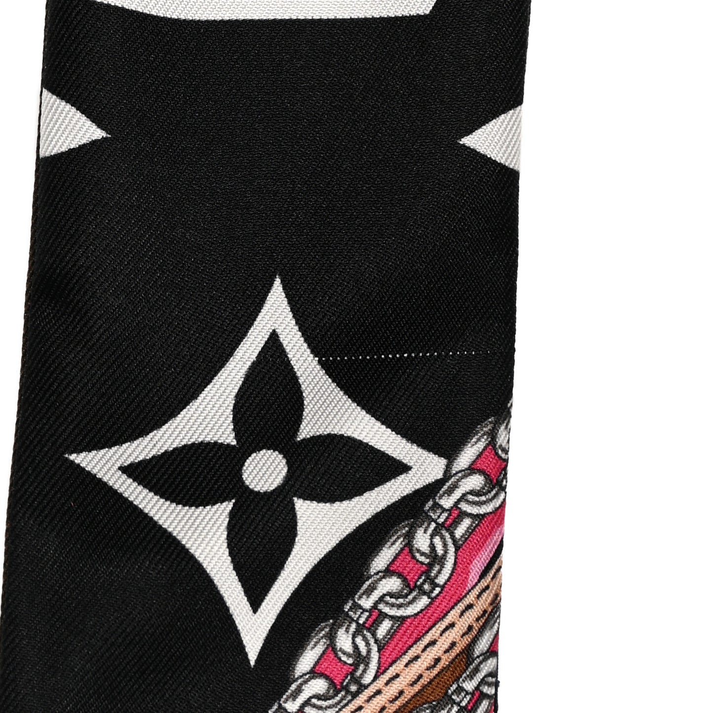 Silk Ultimate Monogram BB Bandeau Black