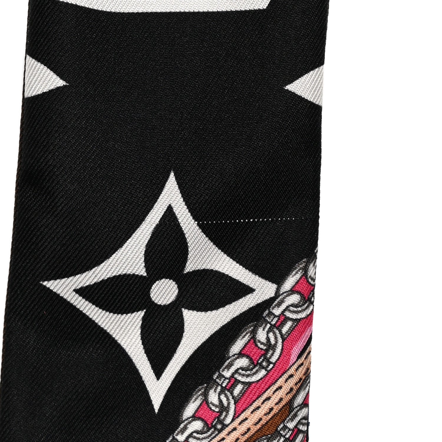 Louis Vuitton Silk Ultimate Monogram BB Bandeau Black 5 of 5