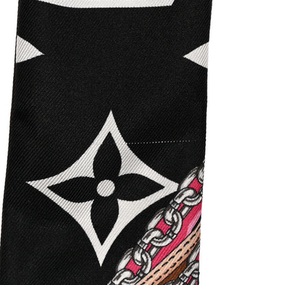 Louis Vuitton Silk Ultimate Monogram BB Bandeau Black 5 of 5