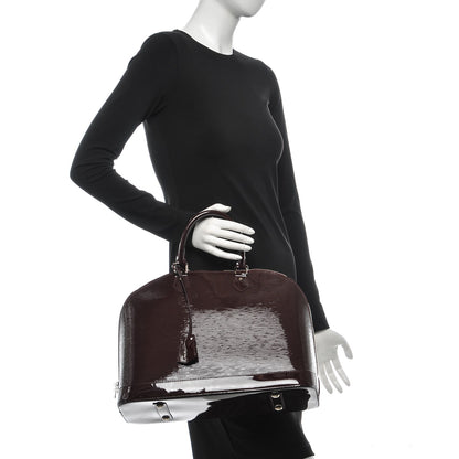 Louis Vuitton Electric Epi Alma GM Prune 2 of 6