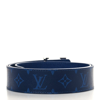 Louis Vuitton Monogram 40mm Reversible LV Initiales Belt 100 40 Cobalt Blue 3 of 6