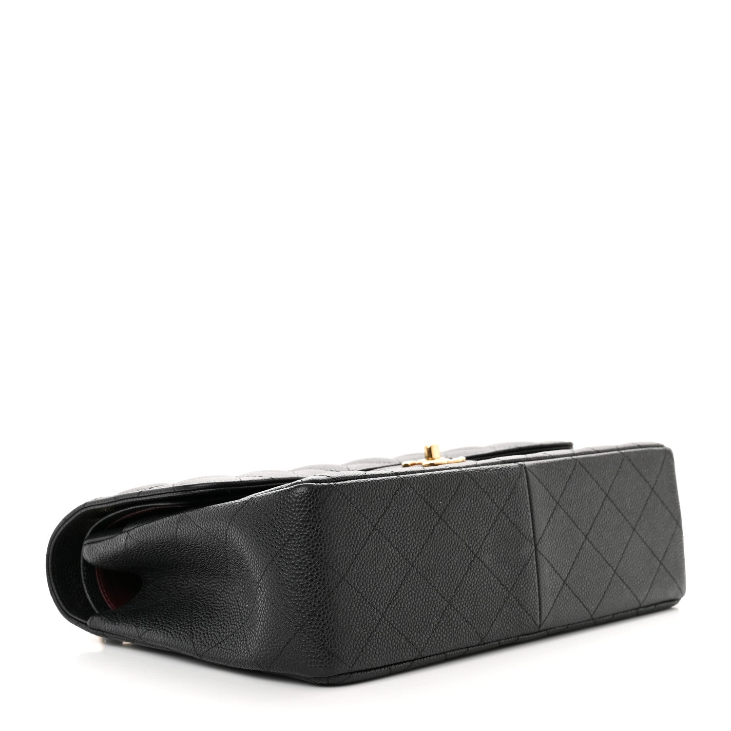 Chanel Caviar Quilted Jumbo Double Flap Black 4 of 15