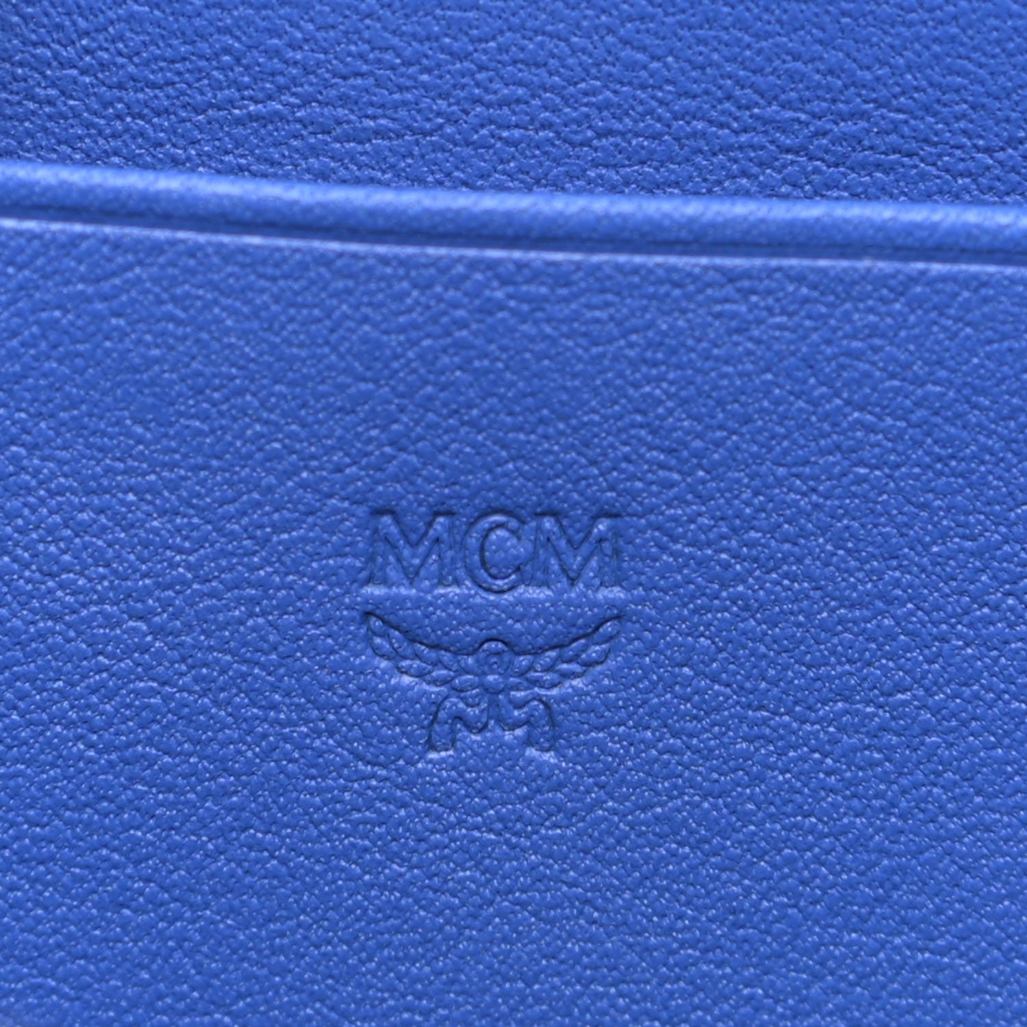 MCM Visetos Surf The Web Smart Phone Case Blue 7 of 9