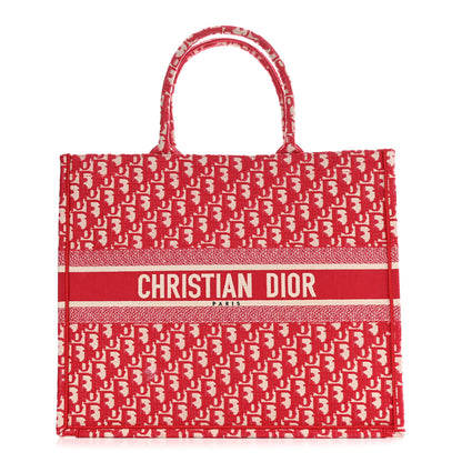 Christian Dior Oblique Book Tote Raspberry 1 of 11