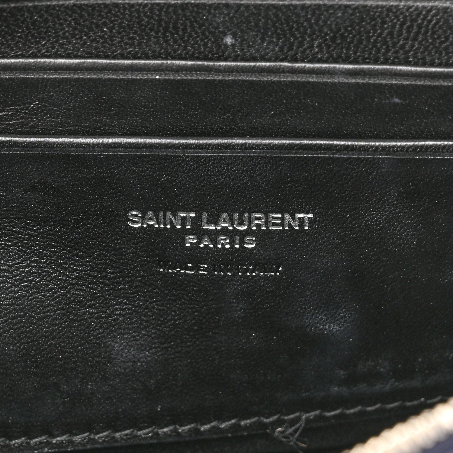 Saint Laurent Grain De Poudre Matelasse Monogram Mini Lou Camera Bag Denim 6 of 11