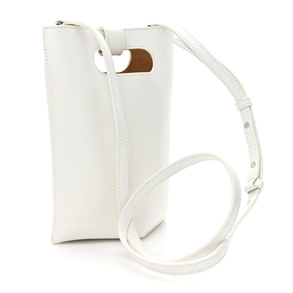 Alaia Calfskin Small Folded Bag White 3 of 10
