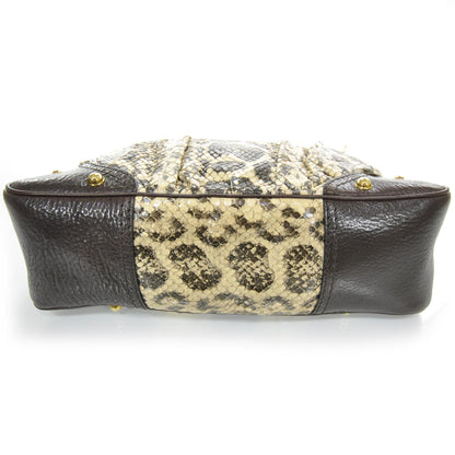 Gucci Python Medium Jockey Hobo 4 of 10