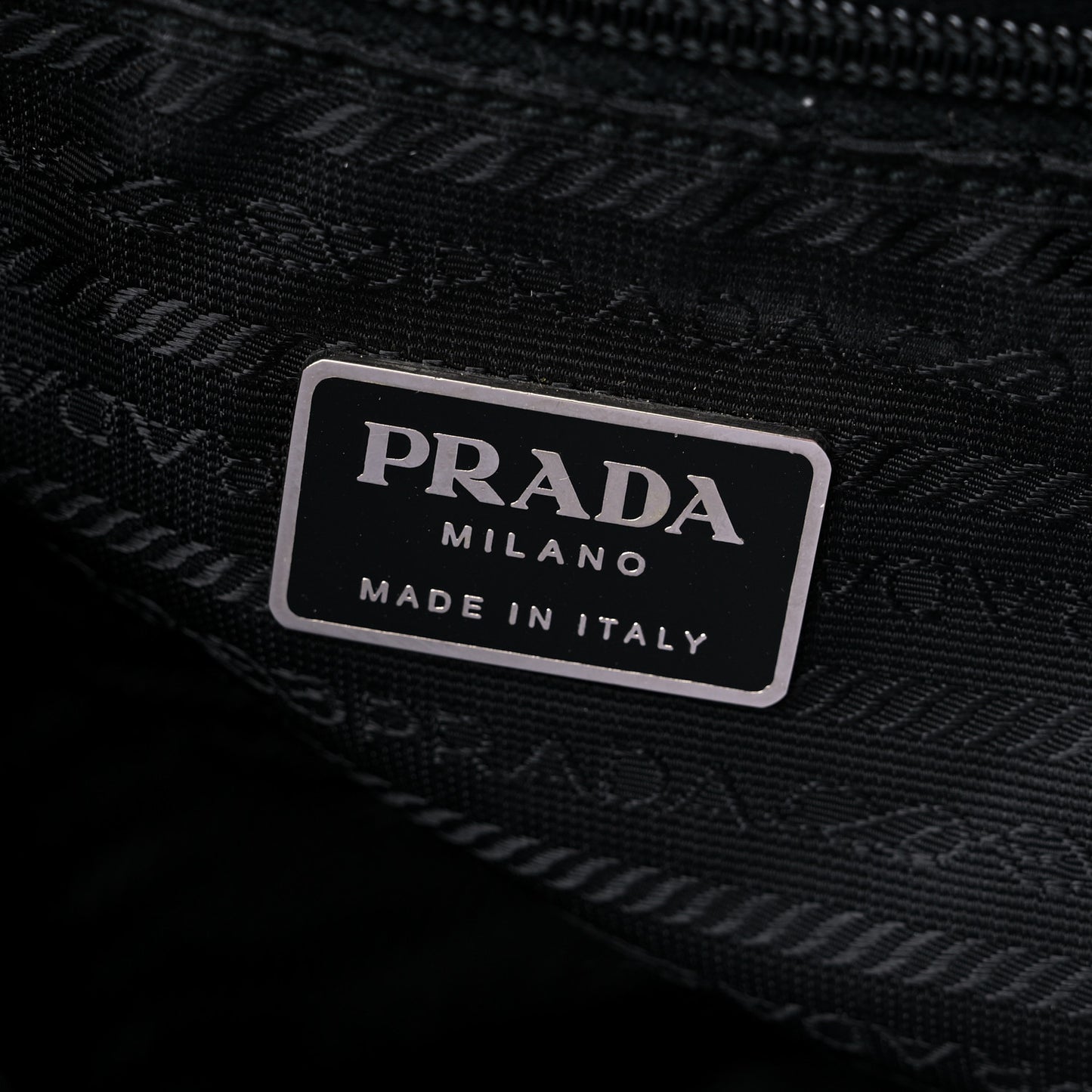 Nylon Vela Cinch Backpack Black