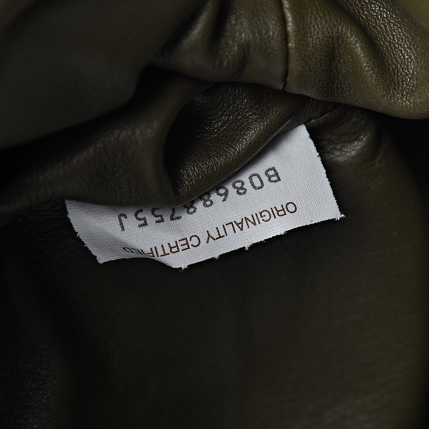 Bottega Veneta Butter Calfskin The Mini Pouch Kaki Fondente 8 of 11