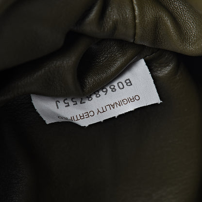 Bottega Veneta Butter Calfskin The Mini Pouch Kaki Fondente 8 of 11