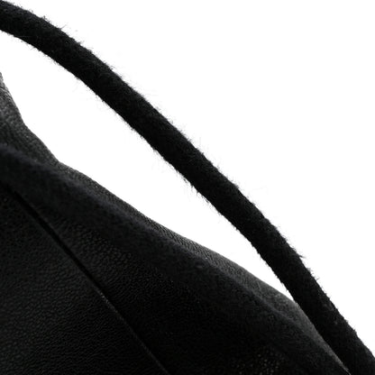 Gucci Azalea Sakai Calfskin Horsebit 1955 Drawstring Bucket Bag Black 11 of 12
