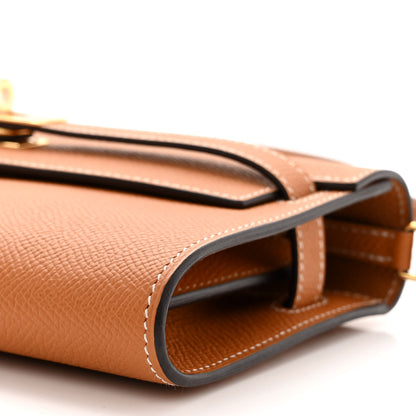 Hermes Epsom Kelly Wallet To Go Gold 10 of 11