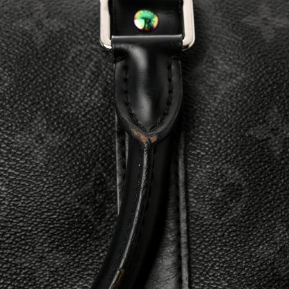 Louis Vuitton X FUJIWARA Monogram Eclipse Flash Fragment Keepall Bandouliere 45 10 of 14
