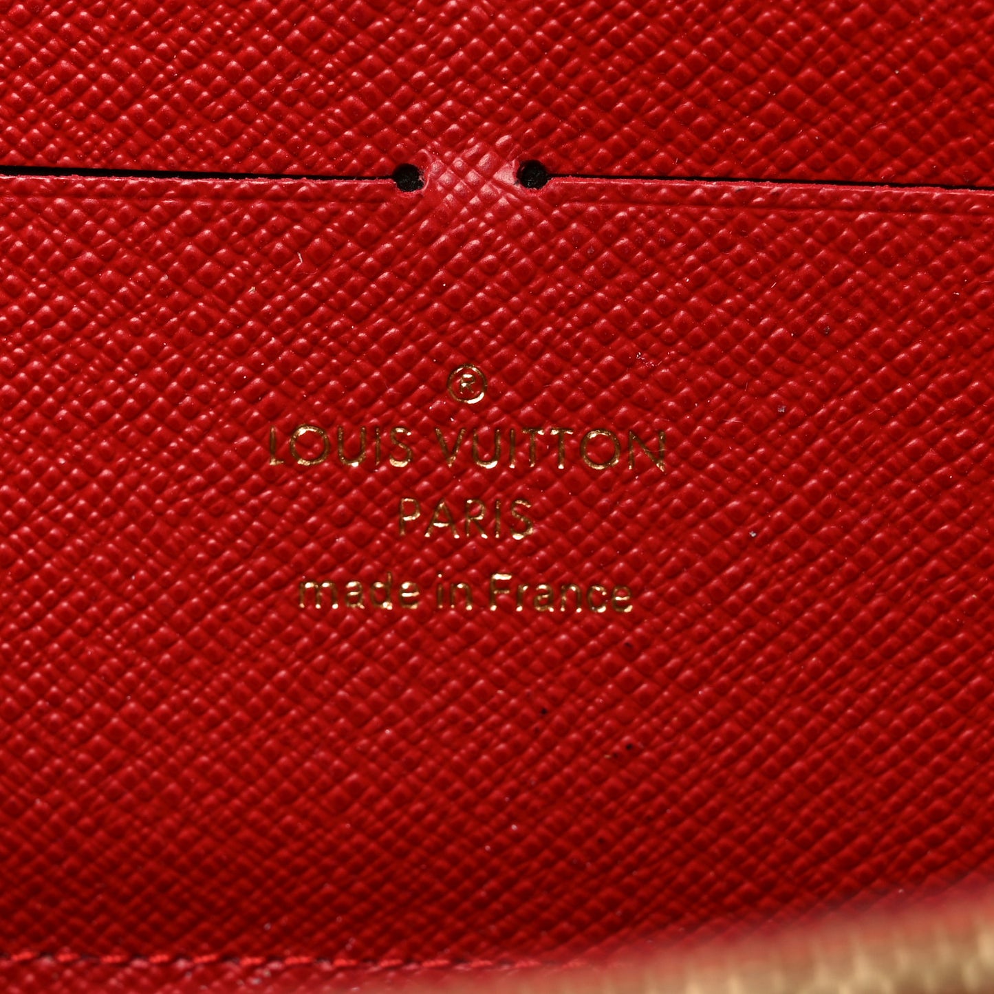 Monogram Retiro Zippy Wallet Cherry