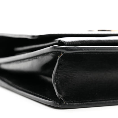 Saint Laurent Calfskin Monogram Sunset Chain Wallet Sunset Black 9 of 12