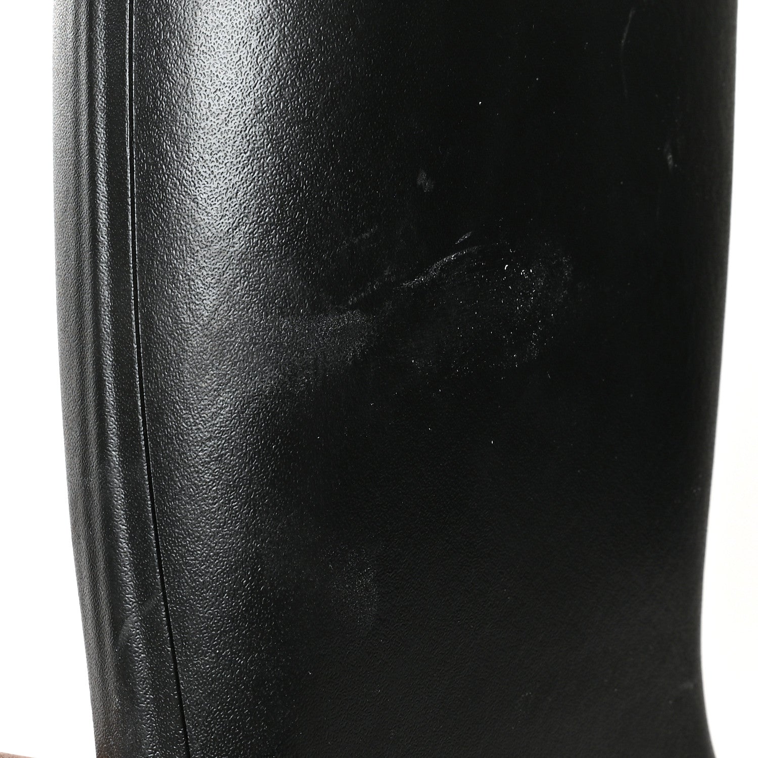 Chanel Caoutchouk CC High Boots 37 Black 9 of 11