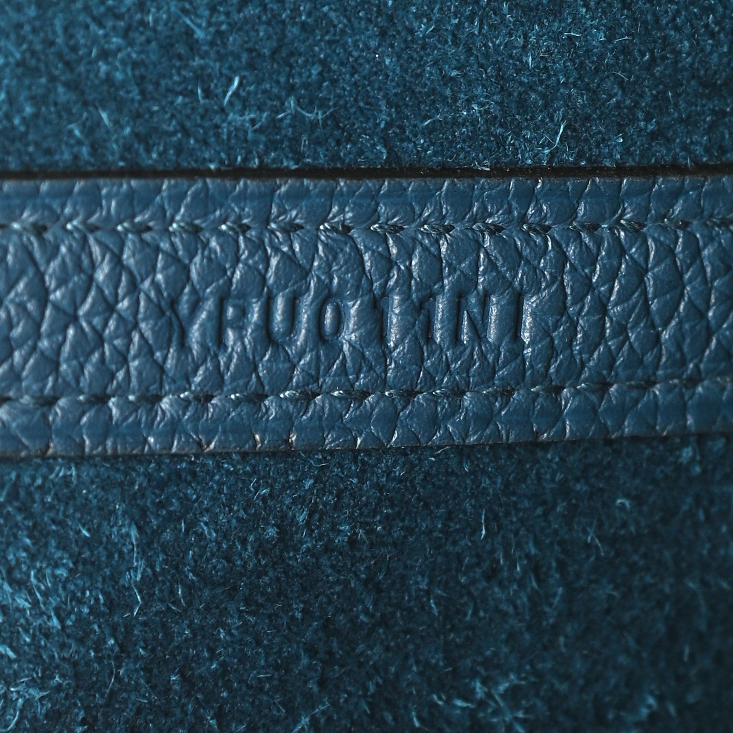 Hermes Taurillon Clemence Picotin Lock 18 PM Deep Blue 7 of 11