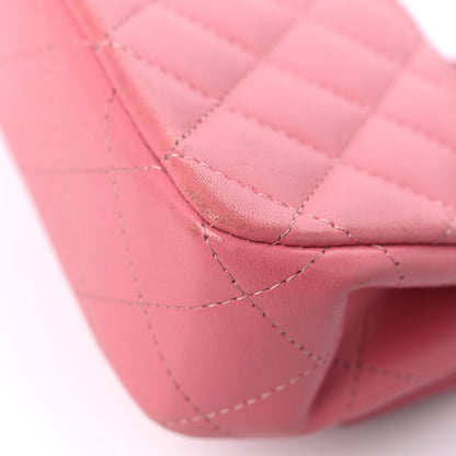 Chanel Lambskin Quilted Extra Mini Rectangular Flap Pink 10 of 14