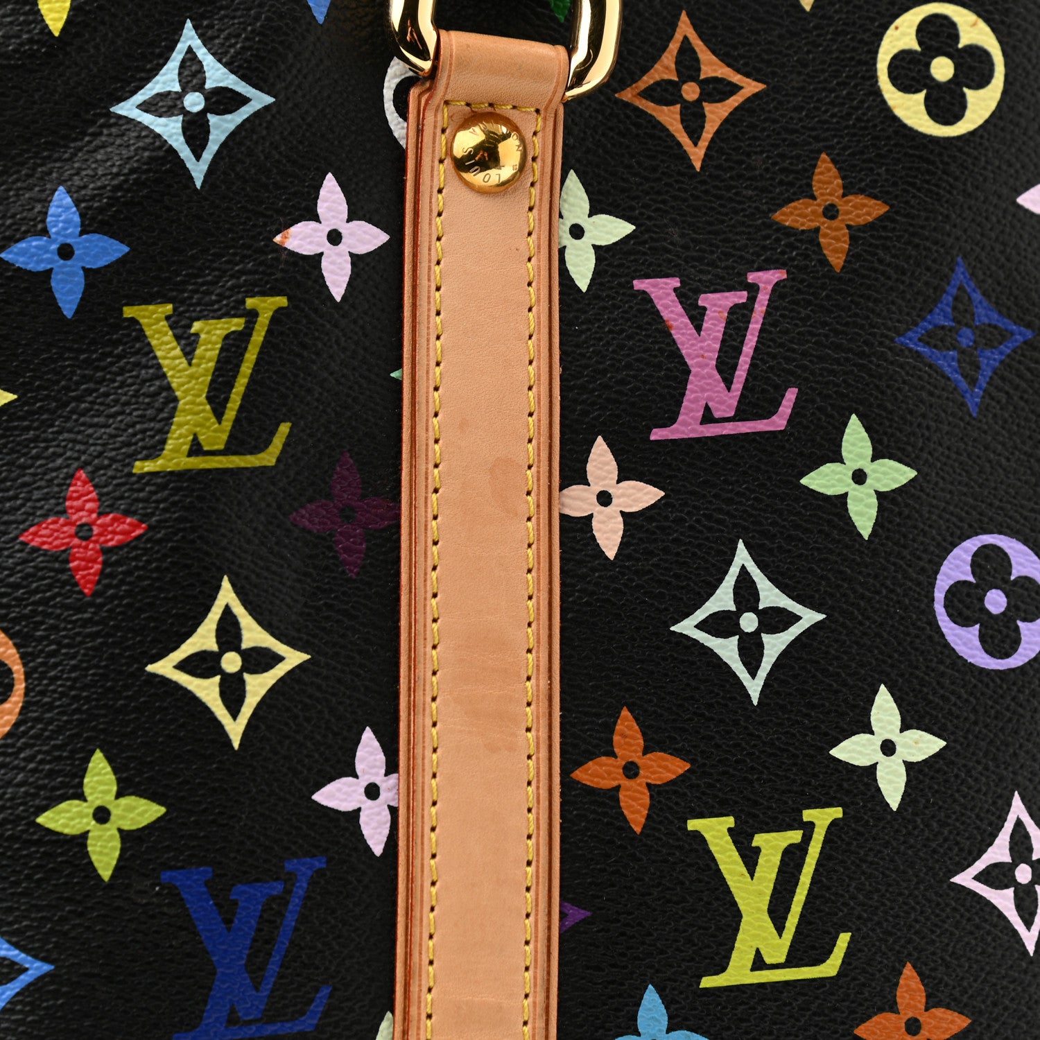 Louis Vuitton Monogram Multicolor Aurelia MM Black 11 of 13