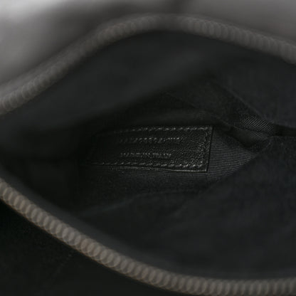 Saint Laurent Crinkled Calfskin Matelasse Monogram Medium Niki Chain Satchel Storm 6 of 11