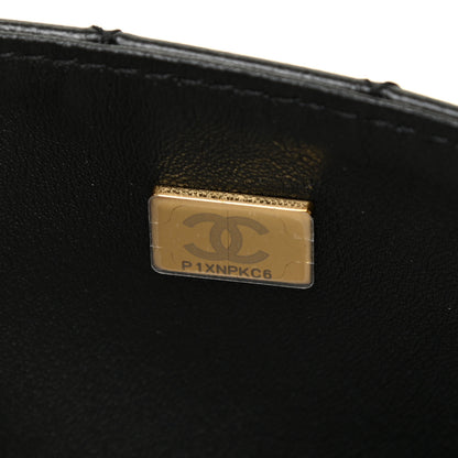 Chanel Aged Calfskin Quilted 2.55 Reissue Mini Flap Black 7 of 12