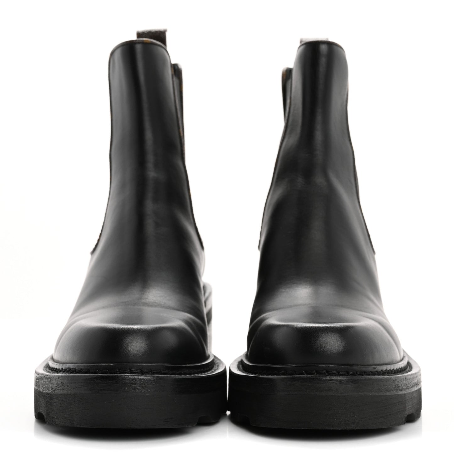 Calfskin Monogram Beaubourg Ankle Boots 38 Black