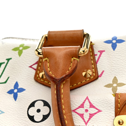Louis Vuitton Monogram Multicolor Speedy 30 White 14 of 16