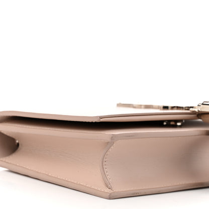 Saint Laurent Smooth Calfskin Classic Monogram Kate Tassel Chain Wallet Marble Pink 9 of 10