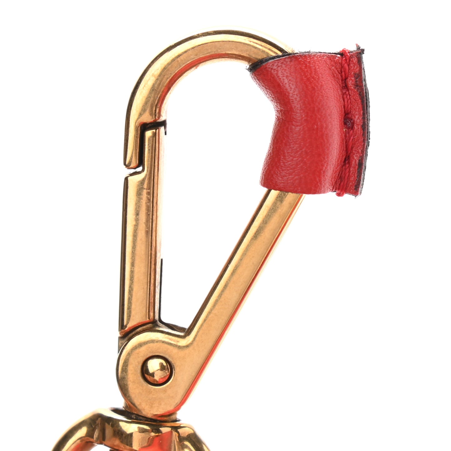 Calfskin Small Nile Bracelet Bag Earthy Red