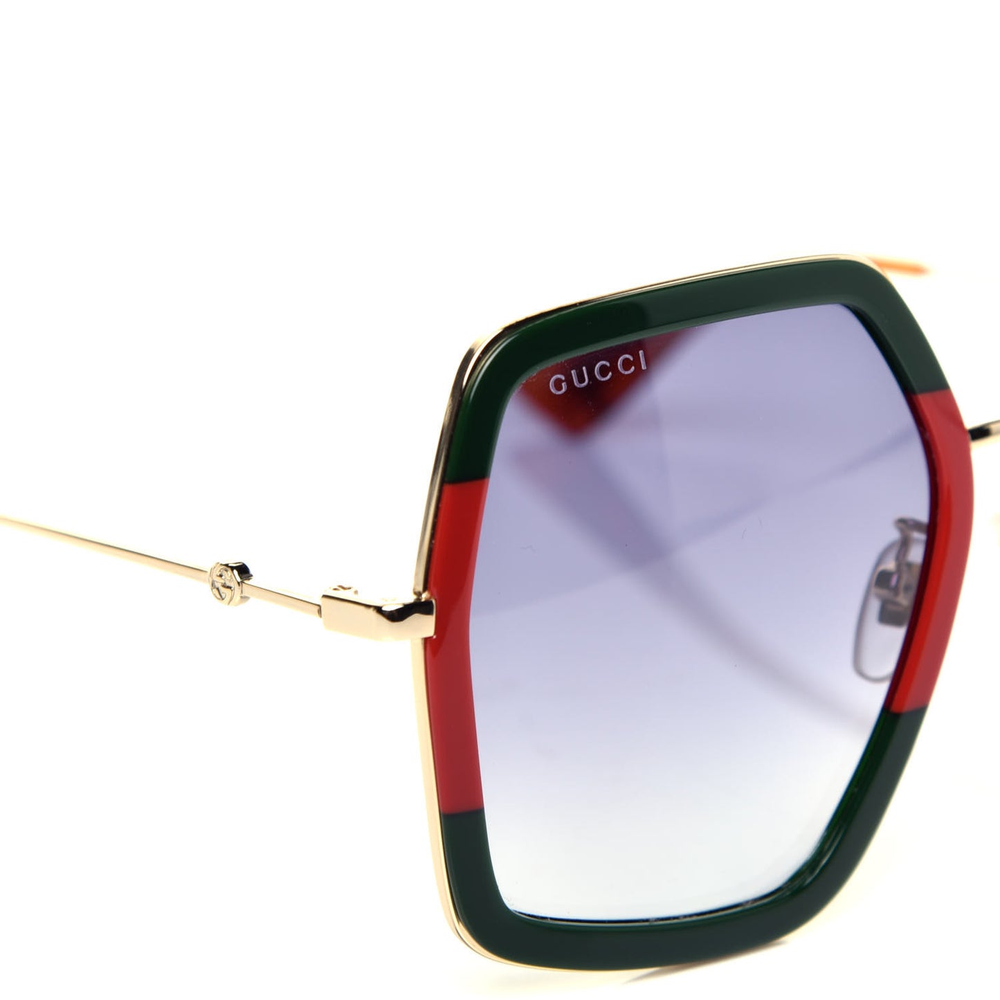 Square Frame Web GG0106S Sunglasses Tortoise