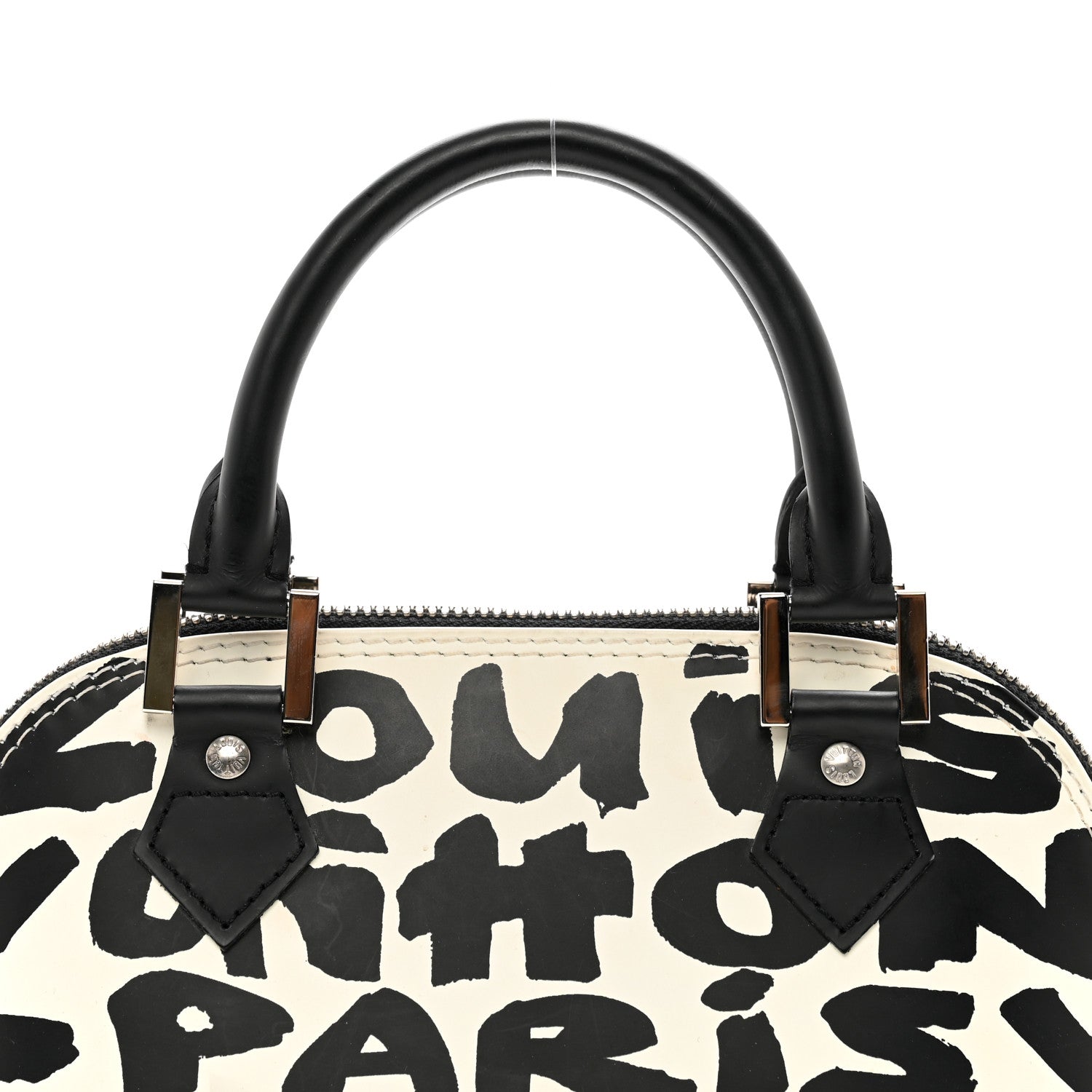 Louis Vuitton Graffiti Alma PM Black 5 of 10