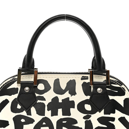Louis Vuitton Graffiti Alma PM Black 5 of 10
