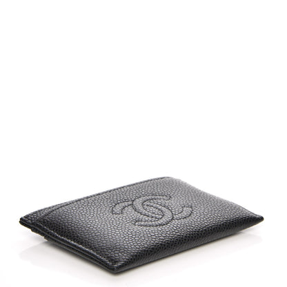 Chanel Caviar Timeless CC Card Holder Black 4 of 9