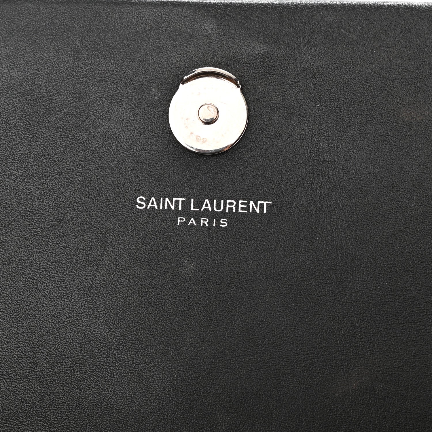 Saint Laurent Smooth Calfskin Medium Classic Monogram Kate Tassel Satchel Black 5 of 10