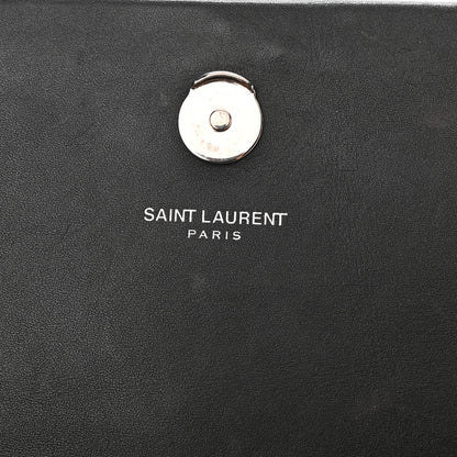 Saint Laurent Smooth Calfskin Medium Classic Monogram Kate Tassel Satchel Black 5 of 10