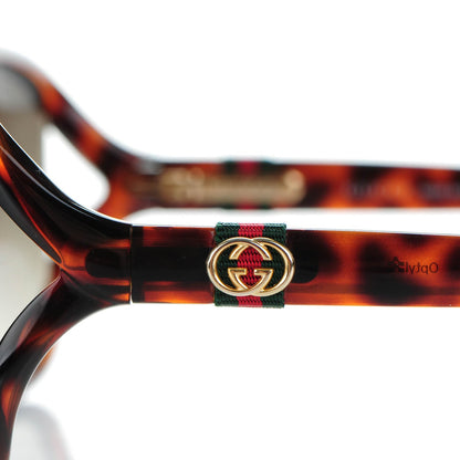 Gucci GG Web 3646/S Sunglasses Tortoise 2 of 7