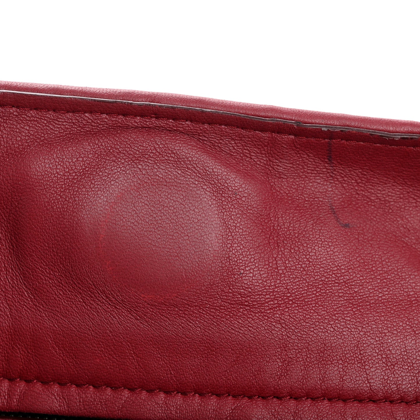 Nappa Intrecciato Parachute Bag Cassis